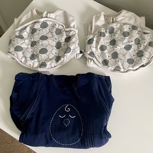 BUNDLE Nested Bean Swaddles - Neo(2) and One